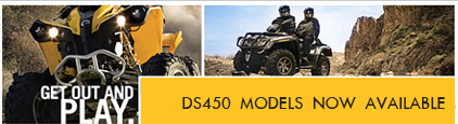 Can-Am DS450 Models Now Available